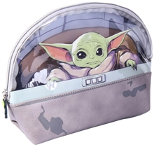 Kosmetická taška The Mandalorian: Baby Yoda (23 x 19 x 8 cm)
