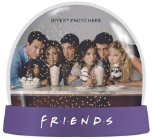 Těžítko sněhová koule Friends Přátelé: Fotka herců (9 x 9 x 9 cm)