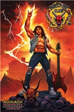 Plakát Stranger Things 4: Hellfire Club Rock God (61 x 91,5 cm)