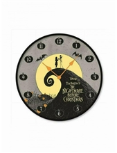 Pyramid The Nightmare Before Christmas - Jack & Sally Wall Clock