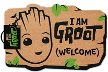Rohožka Marvel Groot: Logo Maska (60 x 40 cm) hnědá