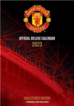 Deluxe kalendář 2023 FC Manchester United (29,7 x 42 cm)