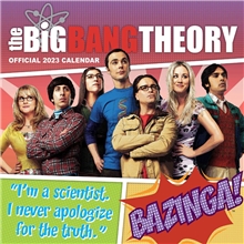 Oficiální nástěnný kalendář 2023: The Big Bang Theory Teorie velkého třesku (30,5 x 30,5 61 cm)