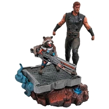 Diamond Marvel Premier Avengers 3 - Thor & Rocket (30cm)