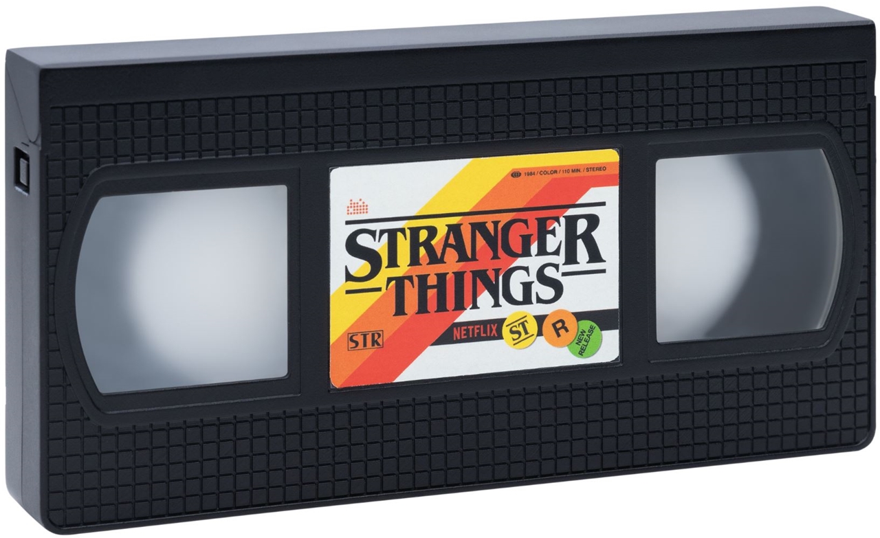 Stolní dekorativní lampa Stranger Things: VHS LOGO (19 x 10 x 3 cm)