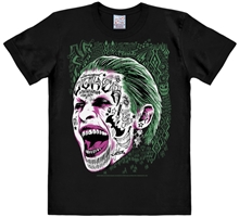 Pánské tričko Suicide Squad: Joker (M) černé bavlna