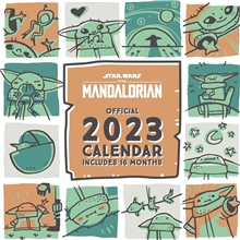 Kalendář Star Wars: The Mandalorian - Grogu 2023