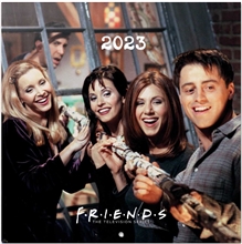Oficiální nástěnný kalendář Friends Přátelé 2023 s plakátem (SQ 30 x 30 60 cm)