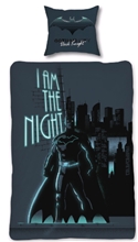 Bavlněné povlečení 140 x 200 cm - Glow in The Dark - Batman