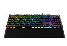 DON ONE - MK400 RGB mechanická herní klávesnice - červený spínač