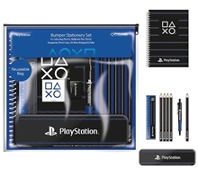 Sada psacích potřeb PlayStation - Pinstripe Dark