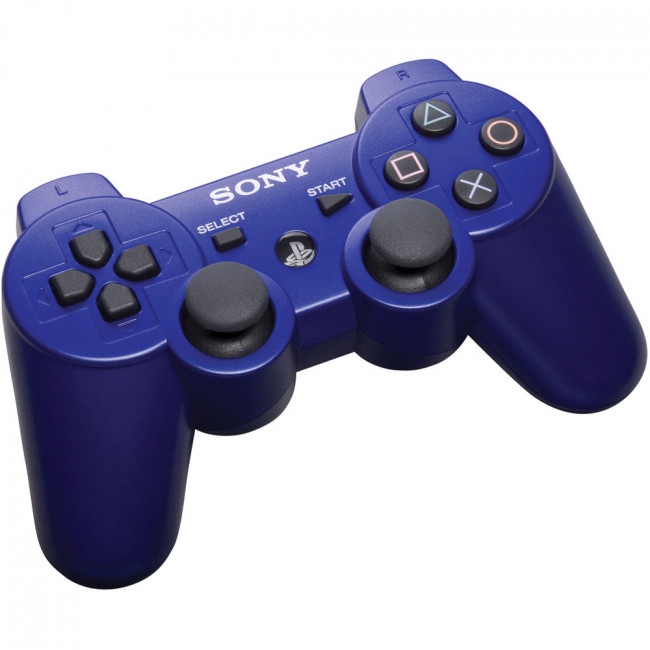Sony Dualshock 3 Controller Metallic Blue (PS3) (BAZAR)