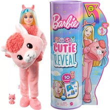 Barbie: Panenka Barbie Cutie Reveal Llama Fantasy Series s 10 překvapeními