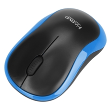 Marvo optická bezdrátová kancelářská myš DWM100BL, 1000DPI, 2.4 GHz, 3tl. - černo-modrá (PC)