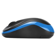 Marvo optická bezdrátová kancelářská myš DWM100BL, 1000DPI, 2.4 GHz, 3tl. - černo-modrá (PC)