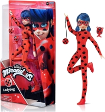 Panenka Miraculous: Kouzelná Beruška a Černý kocour - Core Fashion Doll - Kouzelná Beruška