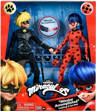 Panenky Miraculous: Kouzelná Beruška a Černý Kocour - Fashion Doll 2 Pack - Beruška a Kocour
