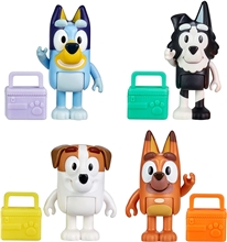 Figurky Bluey 4-Pack - kamarádi ze školy