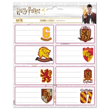 Poznámkové nálepky Harry Potter: Nebelvír - Gryffindor (list 16 x 20 cm)