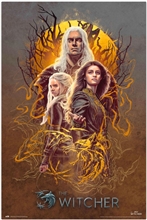 Plakát The Witcher Zaklínač: Ciri a Yennefer (61 x 91,5 cm) 150 g