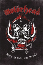 Plakát Motorhead: Born To Lose (61 x 91,5 cm)