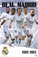 Plakát Real Madrid: Grupo 2022/2023 (61 x 91,5 cm)