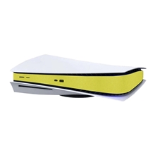 Polep na přední panel konzole - Matt Yellow (PS5)