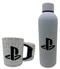 Dárkový set PlayStation: 3D hrnek + láhev