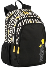 Školní batoh Pokémon: Pikachu Run (objem 27litrů 32 x 42 x 20 cm) černá tkanina