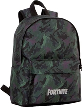 Batoh Fortnite: Camo (objem 17 litrů 31 x 43 x 13 cm) zelený polyester