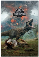 Plakát Jurassic world Jurský svět: Attack (61 x 91,5 cm)