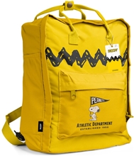 Travel batoh Snoopy: Peanuts (objem 15 litrů 31 x 36 x 13 cm) žlutý polyester