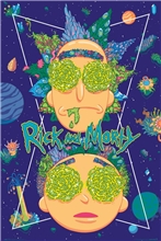 Plakát Rick & Morty: High In The Sky (61 x 91,5 cm)