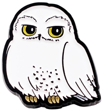 Placka Harry Potter: Hedwig (3 x 3 cm)