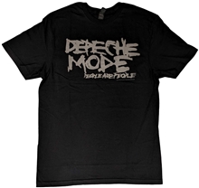 Pánské tričko Depeche Mode: People Are People (XL) černá bavlna