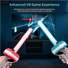 Lightsaber Gamepad Handle pro ovladače Oculus Quest 2 - bílý