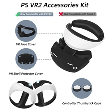 Silikonový obal pro PS VR2 Headset - černý (PS5)