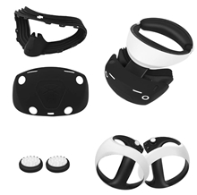 Silikonový obal pro PS VR2 Headset - černý (PS5)