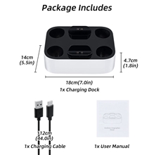 Dual dokovací stanice pro PS5 ovladače DualSense - bílá (PS5)