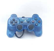 Sony PS1 Dualshock Controller Transpared Blue (PS1) (BAZAR)