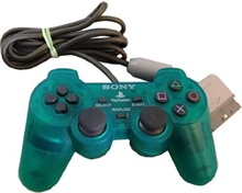 Sony PS1 Dualshock Controller Green (PS1) (BAZAR)
