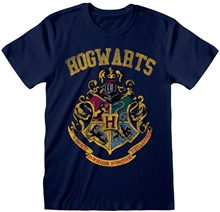 Pánské tričko Harry Potter: Hogwarts (S) modrá bavlna