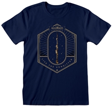 Pánské tričko Harry Potter Hogwarts Legacy: Golden Wand (S) navy bavlna