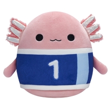 Squishmallows - 20 cm plyšák - Axolotl Archie s fotbalovým dresem