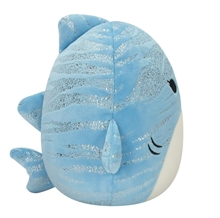 Squishmallows - 30 cm plyšák - Lamar the Blue Whale Shark
