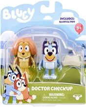 Figurky Bluey 2-Pack - Lékařská prohlídka