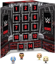 Funko Pocket Pop! adventní kalendář: WWE - 2023 14 dní