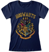 Dámské tričko Harry Potter: Hogwarts Faded (XL) modrá bavlna