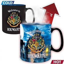 Měnící hrnek Harry Potter - Welcome to Hogwarts (objem 460ml) 