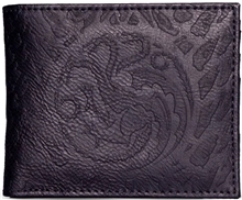 Otevírací peněženka House of the Dragon Rod draka: Dračí emblém (17 x 11 x 2 cm) černá